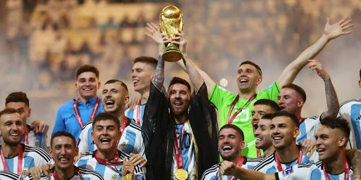 Đội tuyển Argentina hiện đang dẫn đầu BXH FIFA