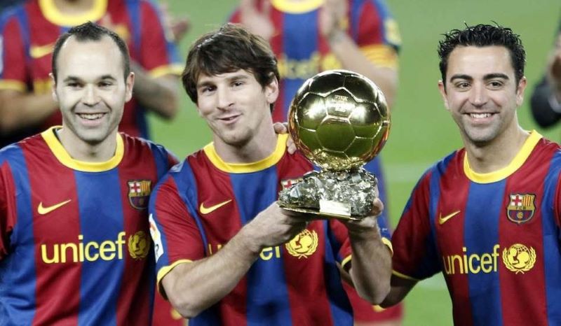 Bộ 3 Messi, Xavi và Iniesta là những cầu thủ Barca vô cùng xuất sắc
